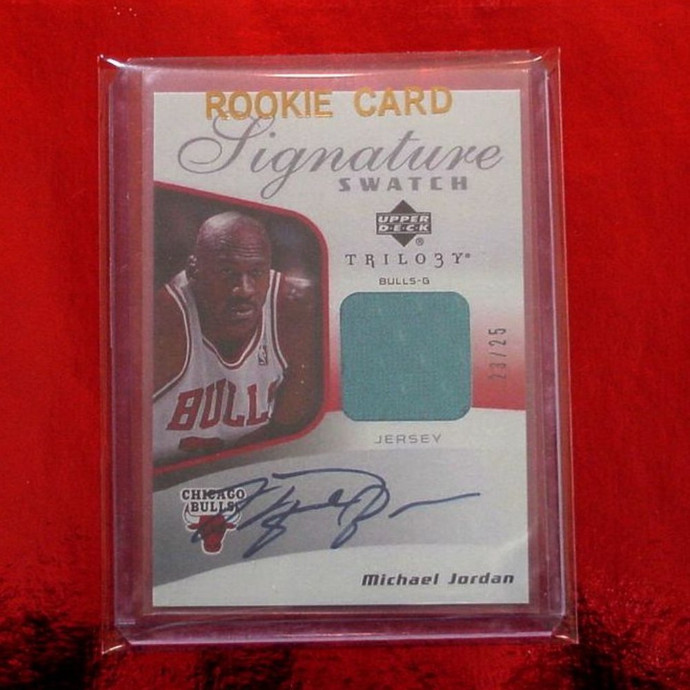 Michael Jordan Autograph Card
